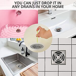 Closeout 24ct Drain Sticks with Lemon Scent