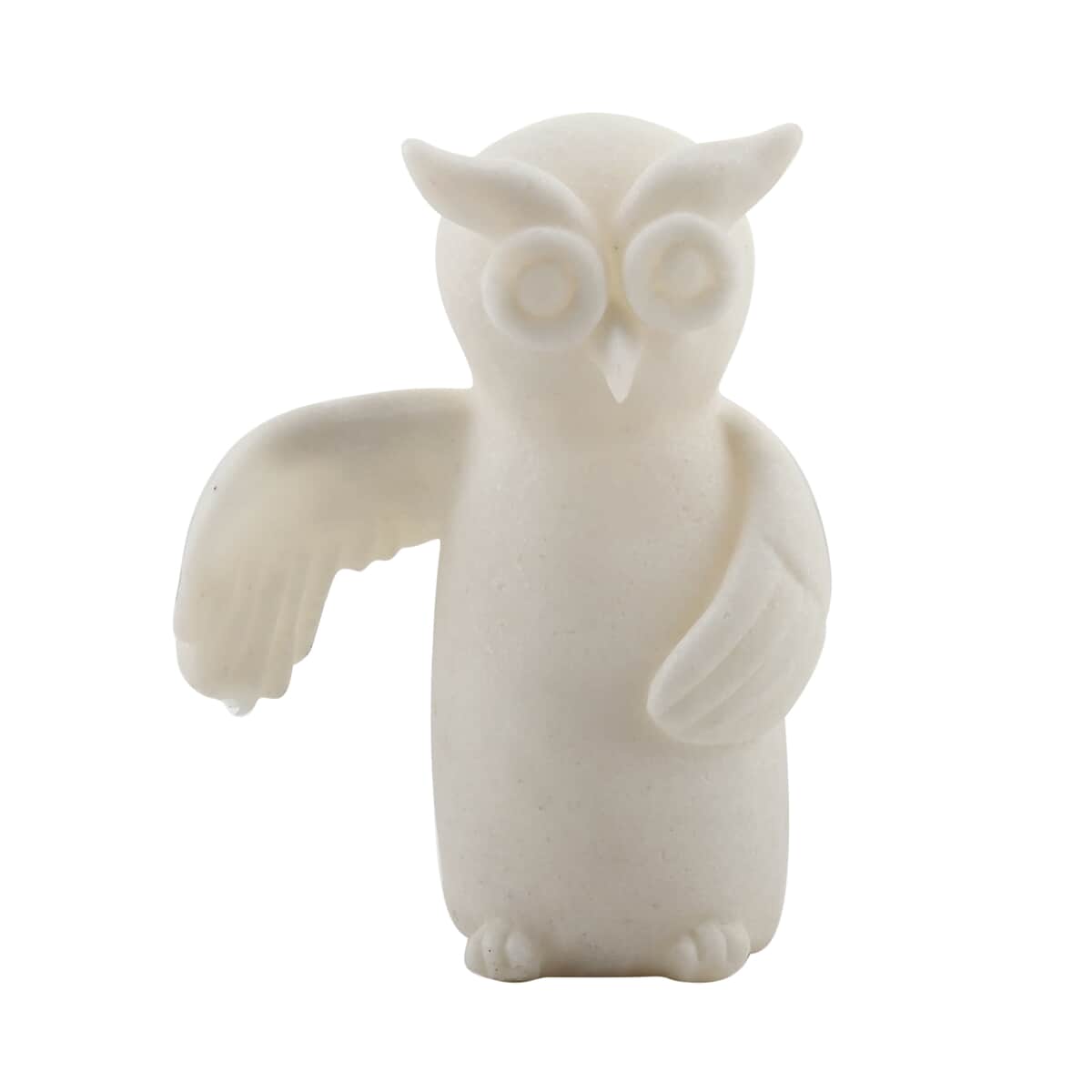 Illuminated Sandstone Decorative Pot Hanger Owl Barbara King image number 0