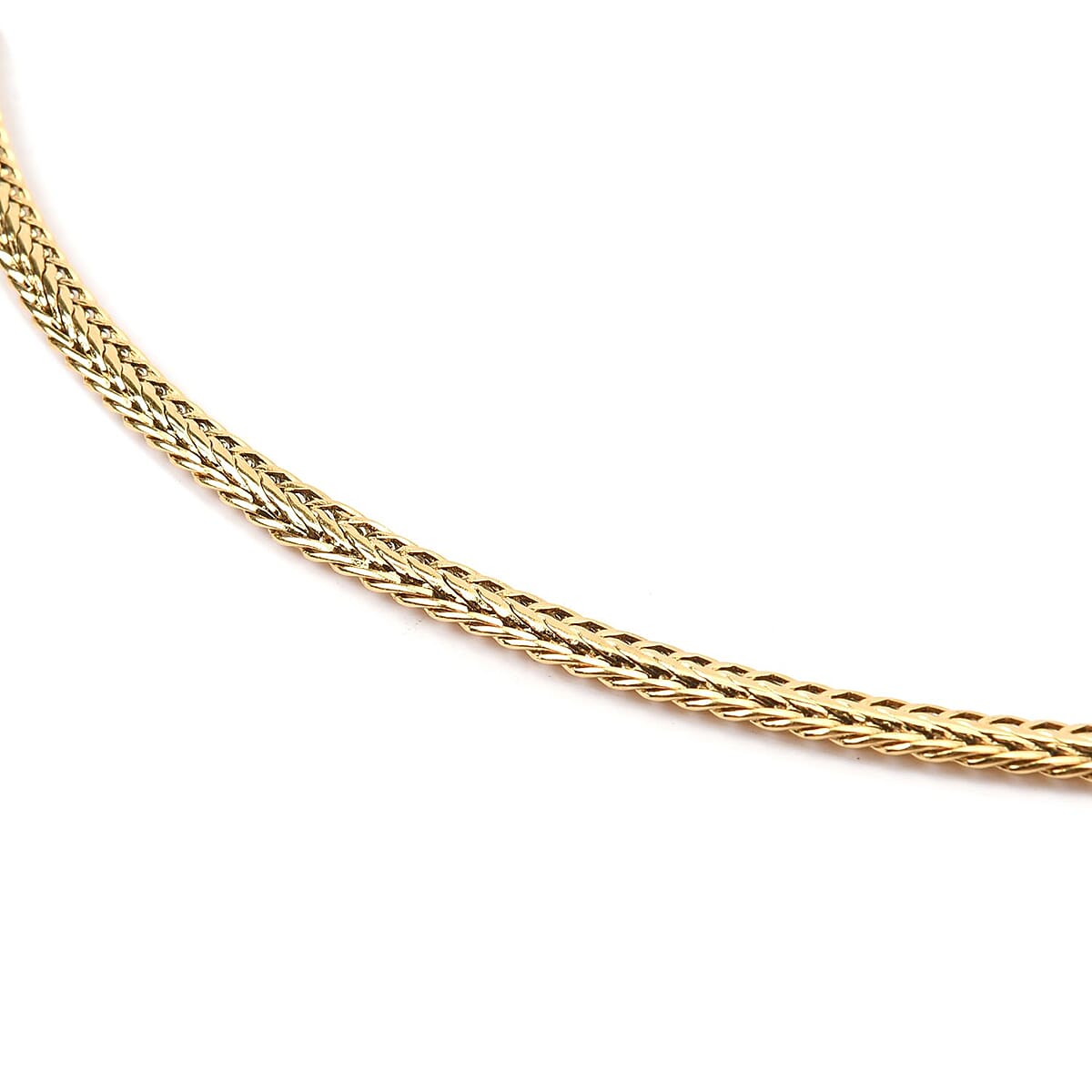 Foxtail Necklace 26-30 Inches in ION Plated YG Stainless Steel 32.56 Grams image number 2