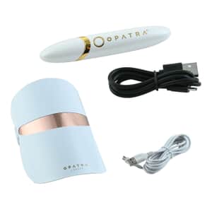 OPATRA Glow Mask with LED Light Therapy (Warranty Included) & Dermieye Plus