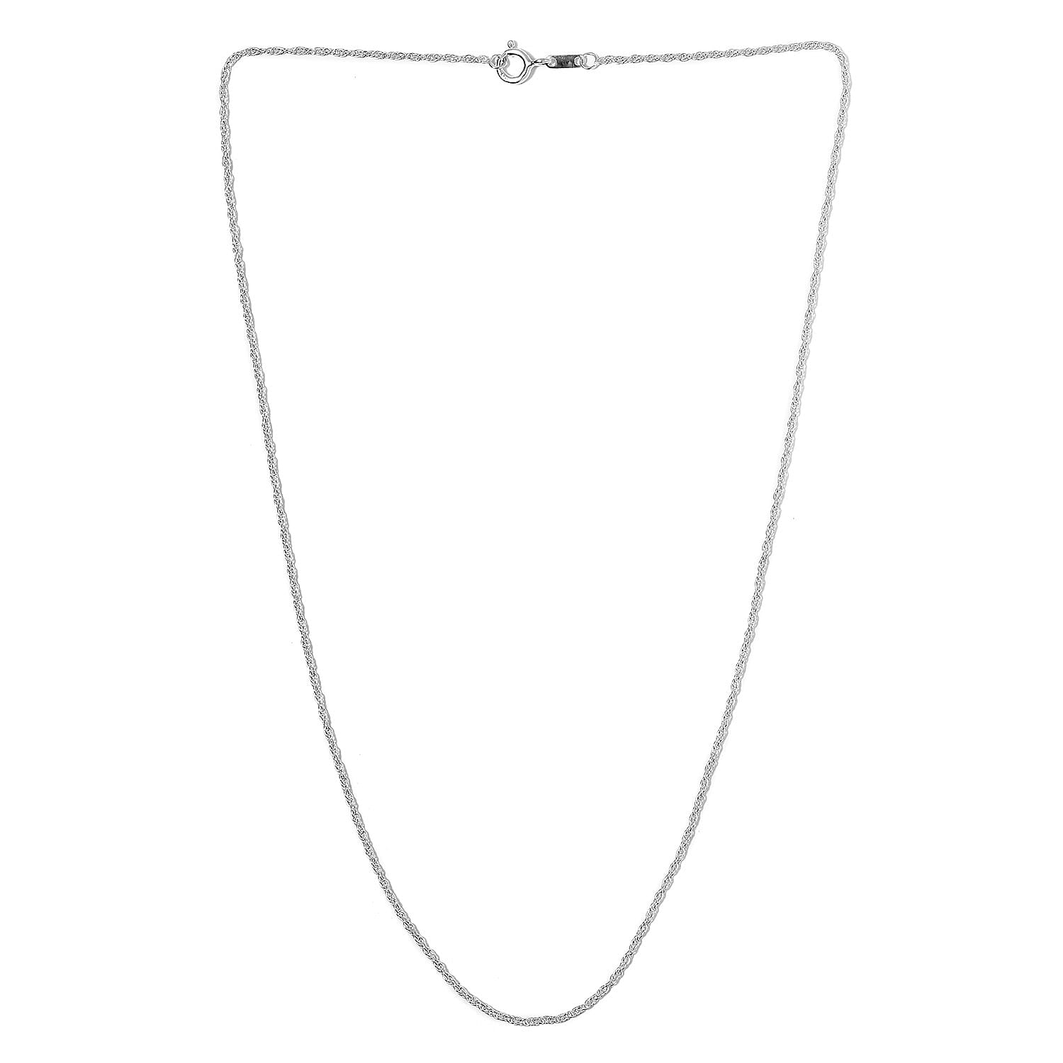 Singapore Chain 20 Inches in Sterling Silver 2.85 Grams