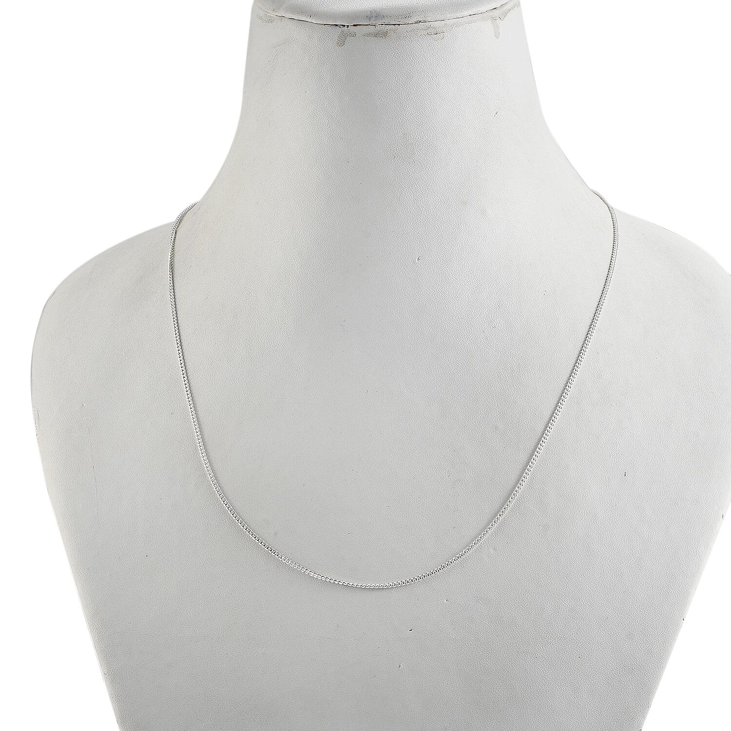 Curb Chain 20 Inches in Sterling Silver 2.35 Grams