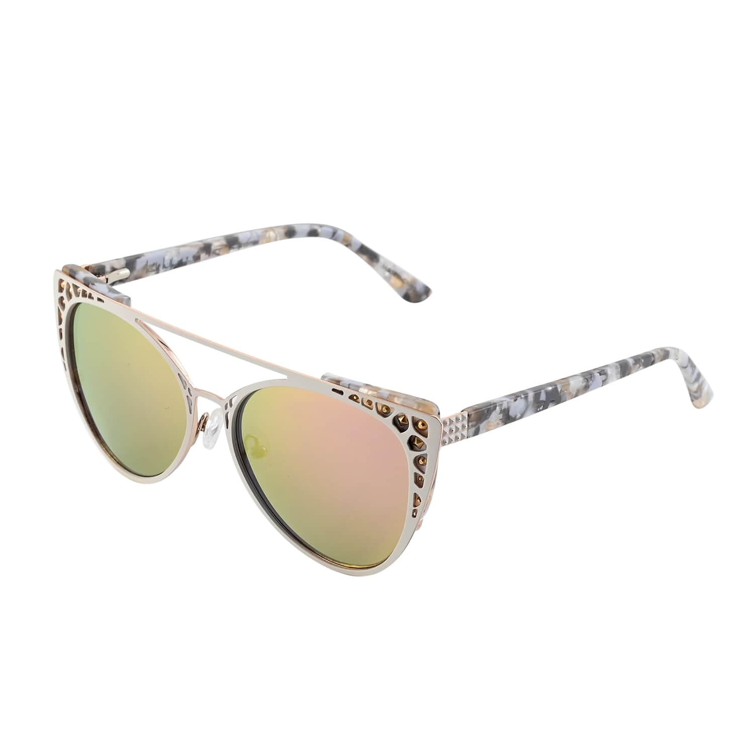 White clearance sunglasses designer