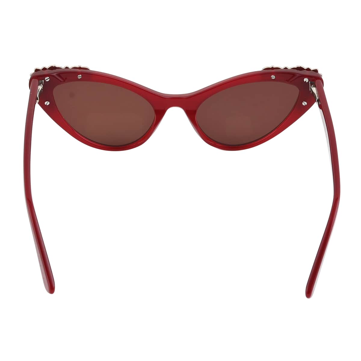 Nicole Miller Garnet Provence Crystal Embellished Runway Sunglasses image number 5