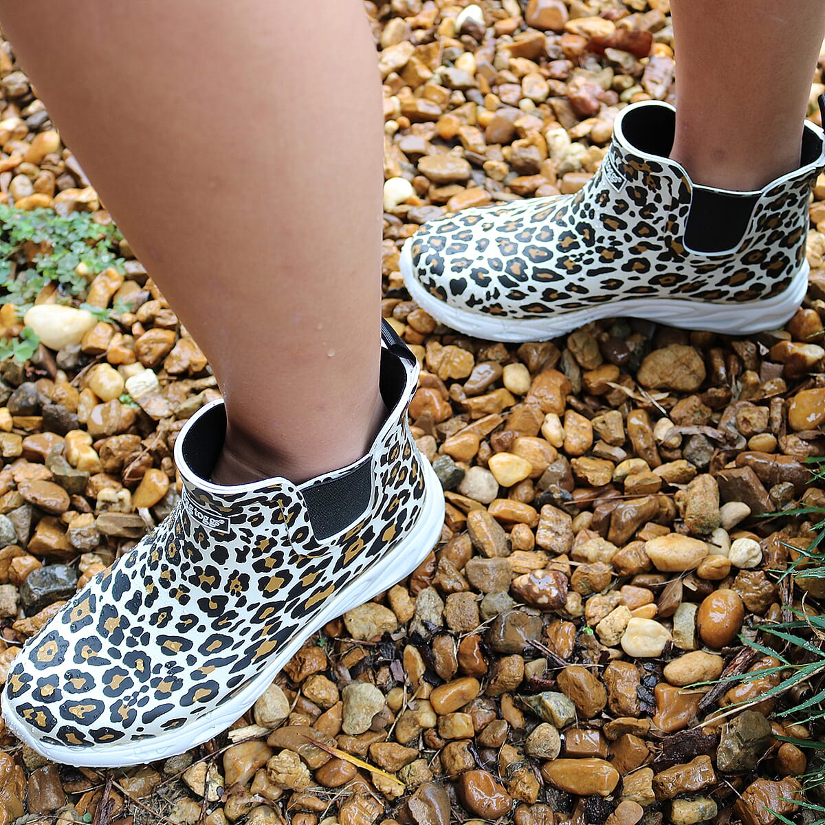FROGG TOGGS Cheetah Low Cut Splish Splash Rain Boot (Size 9) image number 2