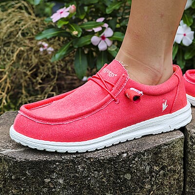 FROGG TOGGS Red Java Women's Slip-on Waterproof Breathable Shoe (Size 5)