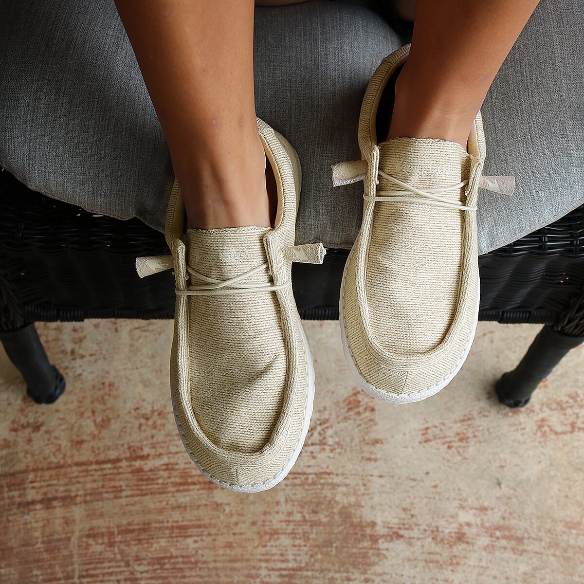 FROGG TOGGS Beige Java Women's Slip-on Waterproof Breathable Shoe (Size 10) image number 1