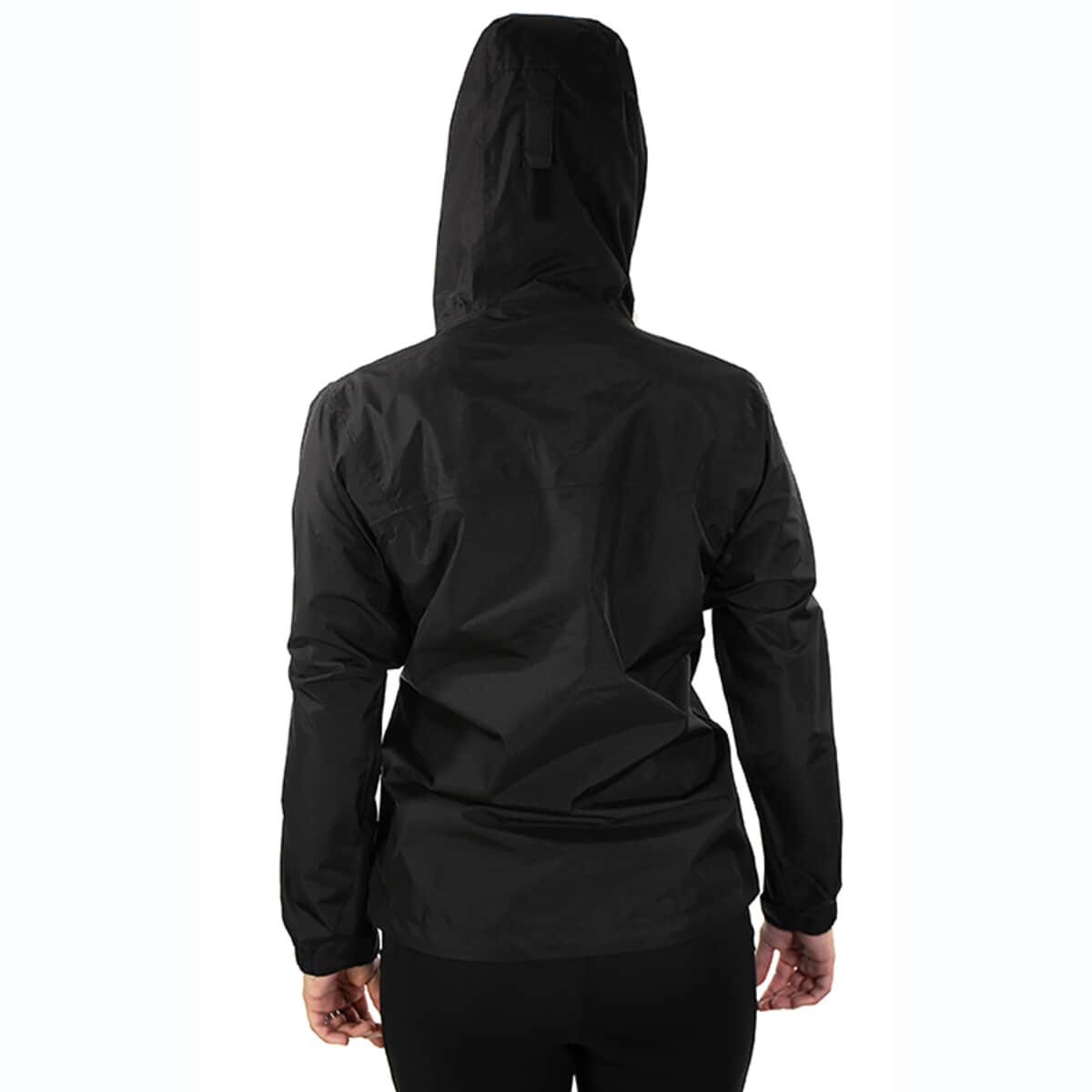 Frogg Toggs Black Women's Java Toadz 2.5 Zip Up Outdoor Jacket (XL) image number 2