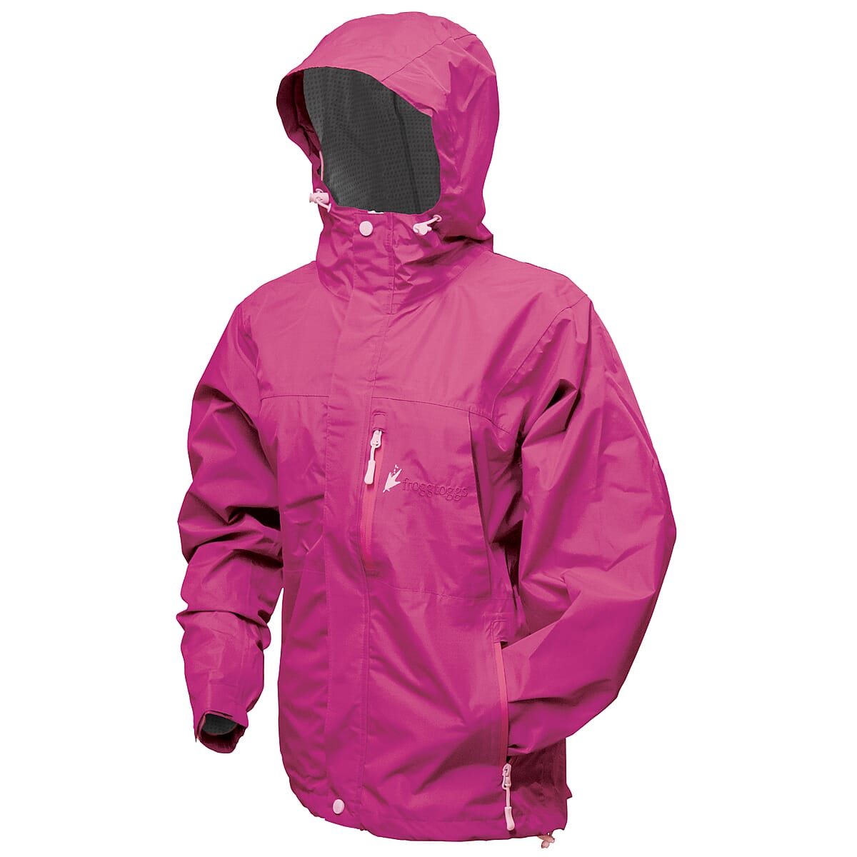 FROGG TOGGS Pink Women's Java Toadz 2.5 Zip Up Outdoor Jacket (XL) image number 0