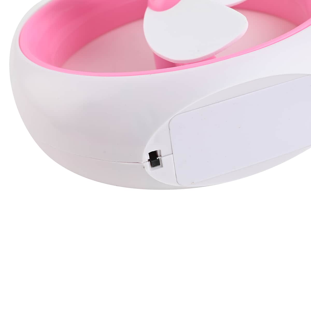 Pink USB Personal Desk Fan (2xAA Battery Not Included) image number 4