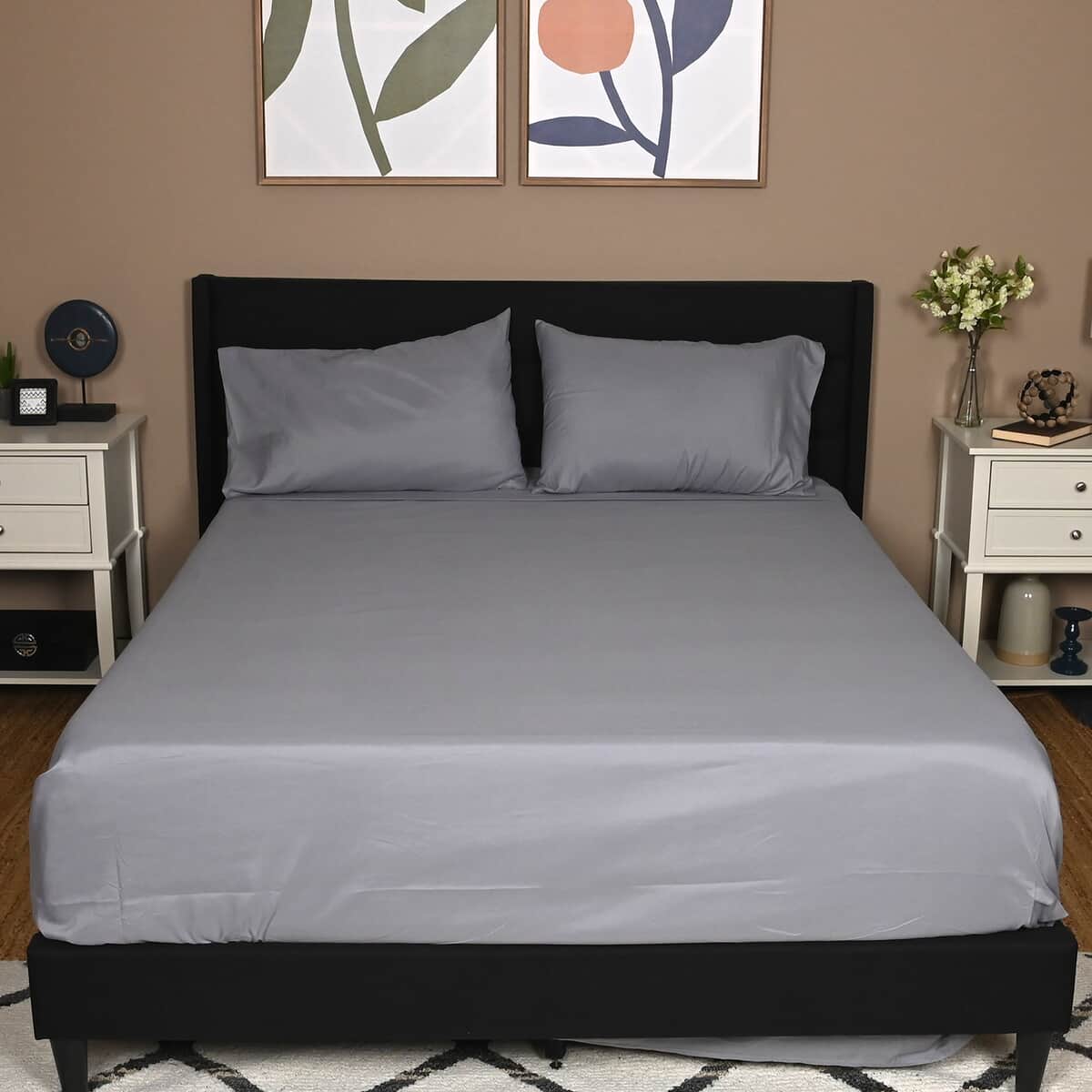 Victory Classic New York Closeout Lincoln Navy, Gray Reversible 5pc Bed in a Bag Comforter Set includes Sheet Set - XL Twin image number 2