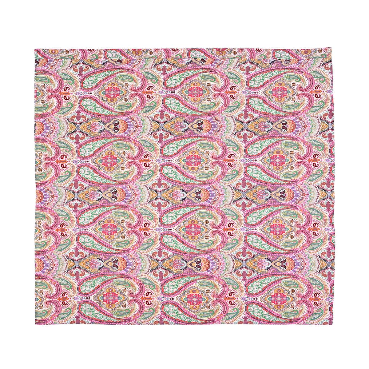 Homesmart Pink Paisley Print Pattern 6 Pcs Microfiber Sheet Set (with 14 Deep Pocket) - Queen , Bed Sheets , Fitted Sheet , Bed Sheet Set , Microfiber Sheets image number 4