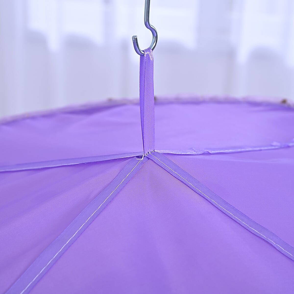 Portable Bed Canopy- Purple image number 3