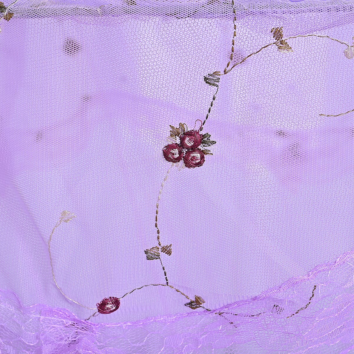 Portable Bed Canopy- Purple image number 4