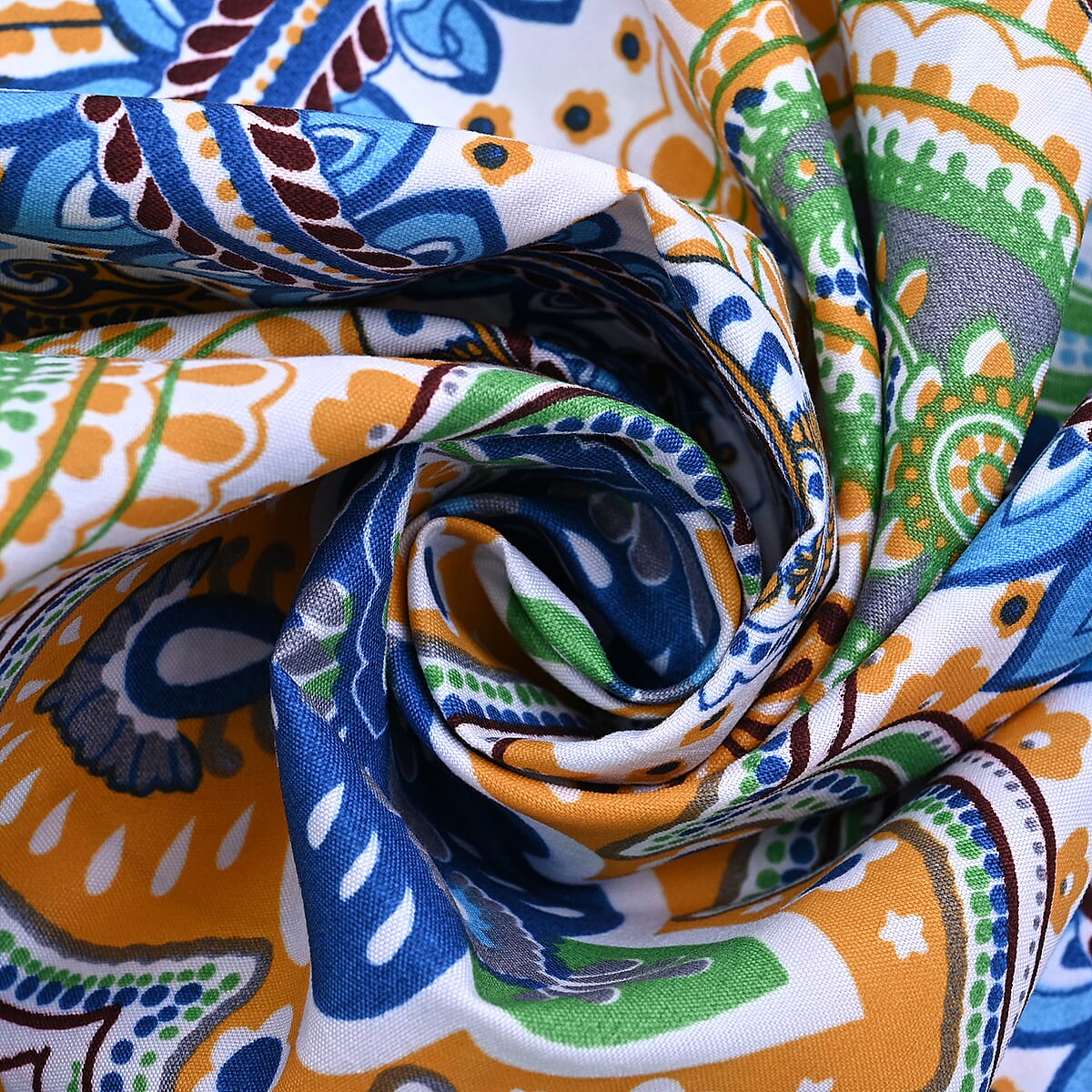 HOMESMART Paisley Print Pattern 6 Pcs Microfiber Sheet Set (with 14 Deep Pocket) - King , Bed Sheets , Fitted Sheet , Bed Sheet Set , Microfiber Sheets image number 3