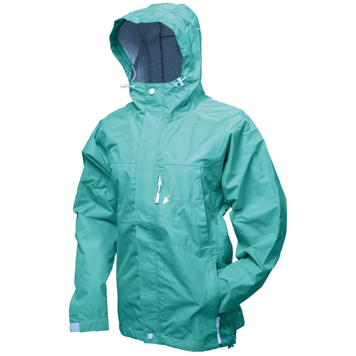 Frogg Toggs Seafoam Women's Java Toadz 2.5 Zip Up Outdoor Jacket (XL) image number 4