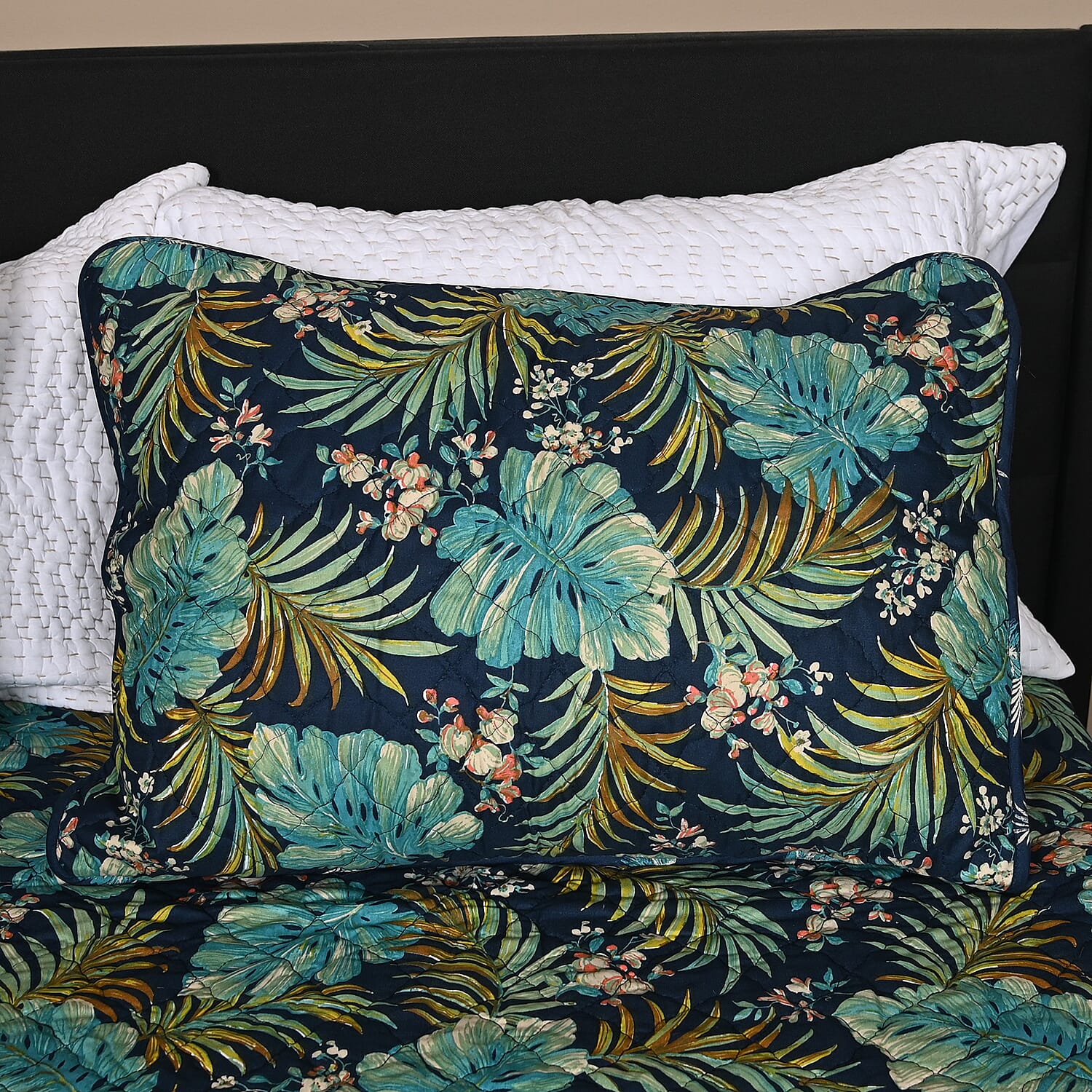 Navy Blue & Green / King - Product card gallery slide 2 (9431169958143)