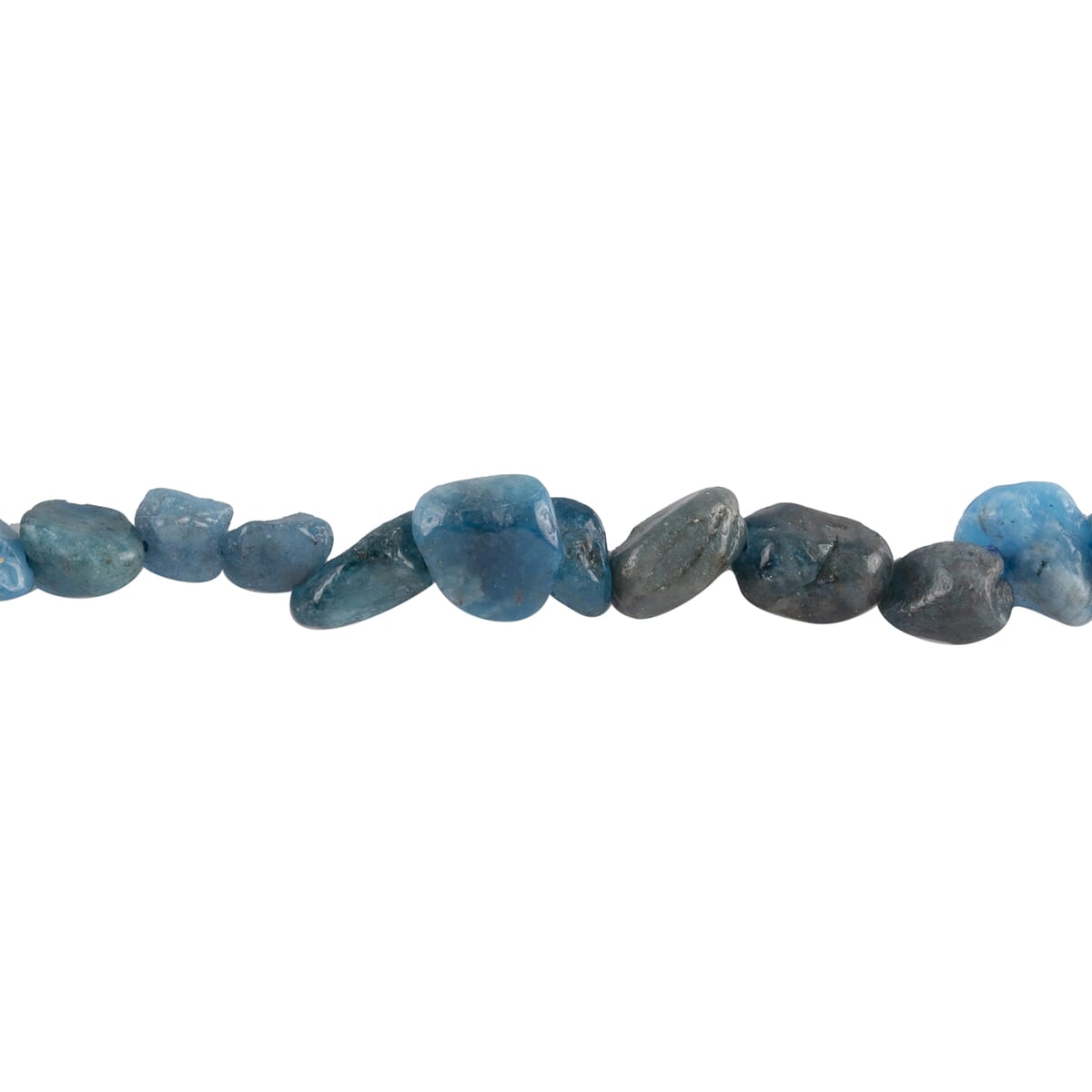 Madagascar Neon Apatite Nugget Endless Necklace 60 Inches 721.00 ctw image number 1