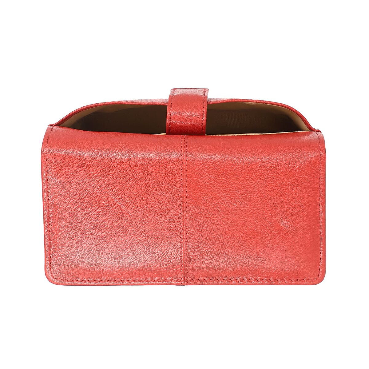 Hong Kong Closeout Cherry Genuine Leather RFID Mobile Case Crossbody Bag with Detachable Shoulder Strap image number 6