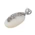 Mother Of Pearl Pendant in Sterling Silver image number 2