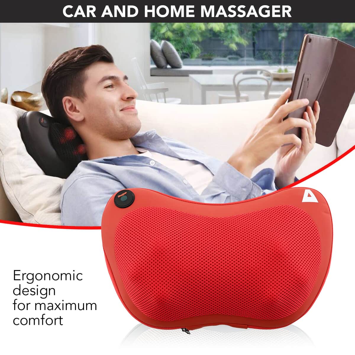 Buy Trakk Neck Shoulder Massager with Soothing Heat, 16 Deep-Shiatsu  Kneading Massage Nodes at ShopLC.