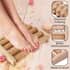 Acupressure Therapy with Wooden Foot Roller image number 2