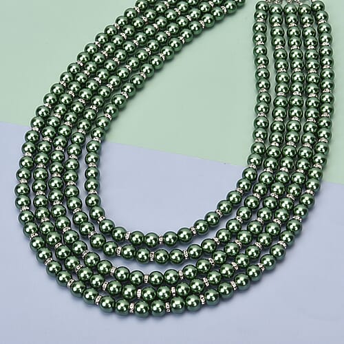 Simulated Green Pearl - Product card gallery slide 2 (9431172153599)