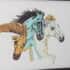 Handcrafted Gemstone Horse Wall Painting (0.88 lbs) image number 6