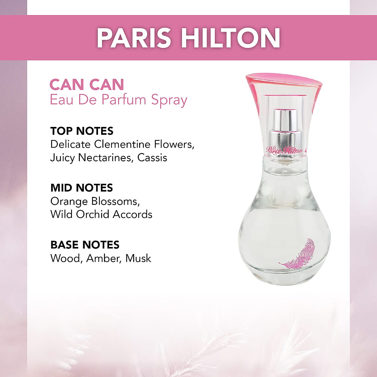 PARIS HILTON CAN CAN Eau De Parfum Spray 1oz, Fruity Floral Musky Scent image number 3