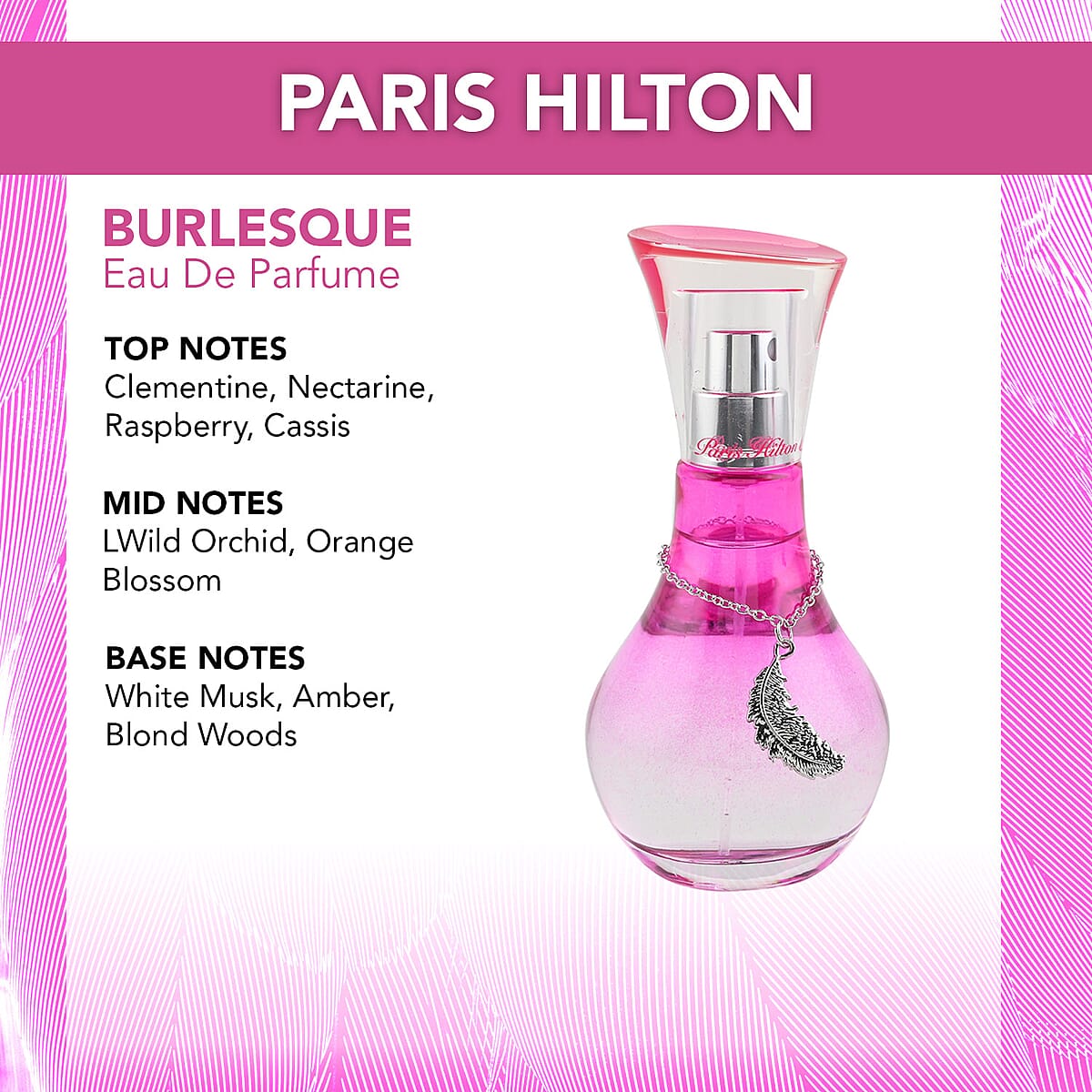 PARIS HILTON CAN CAN BURLESQUE Eau De Parfum Spray 1.7oz, Fruity Floral Musky Scent image number 3