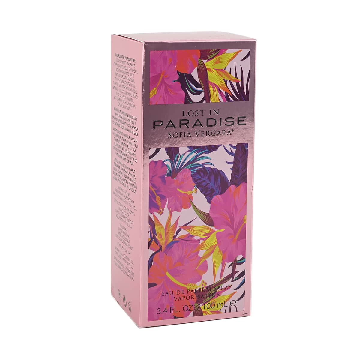 LOST IN PARADISE BY SOFIA Eau De Parfum Spray 3.4 oz, Tropical Citrus Musky Scent | Best Long-Lasting Perfume for Women | Ladies Romance Perfume image number 2