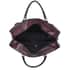 Hong Kong Closeout Deal Dark Red Crocodile Pattern Faux Leather Travel Bag with Shoulder Strap image number 4