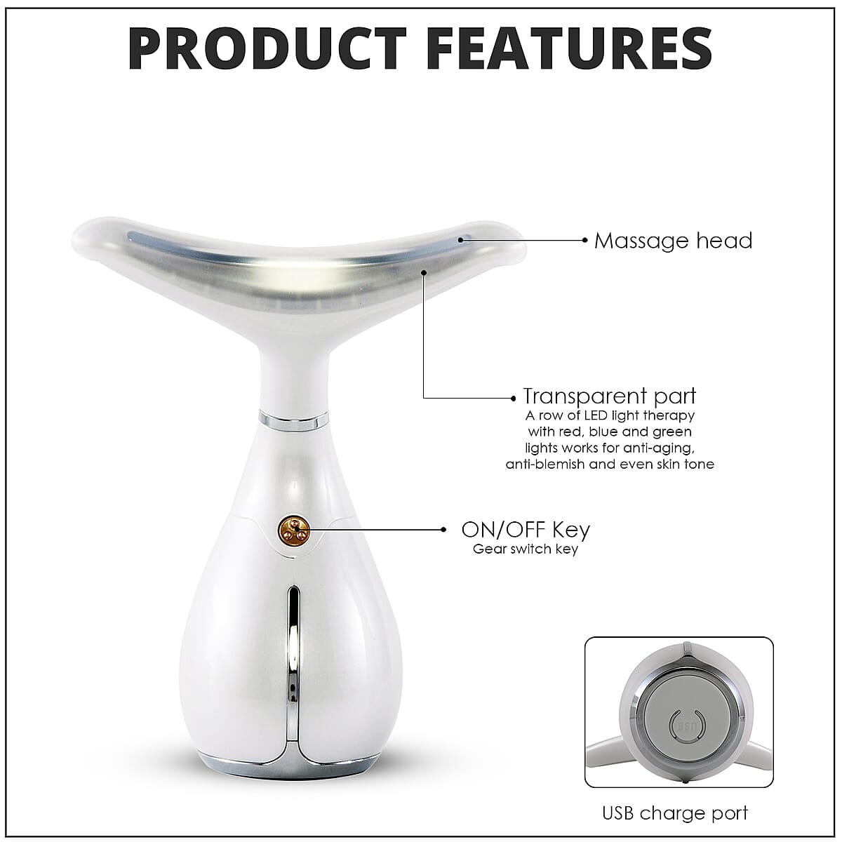 Opatra DermiNeck Anti-Ageing Device (Warranty Included ) image number 2