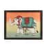 Handcrafted Gemstone Elephant Wall Painting (0.88 lbs) image number 0