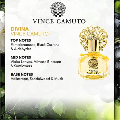 Vince Camuto Divina Eau De Parfum 1oz | Best Long-Lasting Perfume for Women | Ladies Romance Perfume