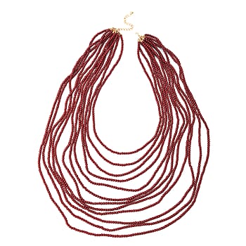 Simulated Red Pearl - Product card gallery slide 1 (10176784662841)