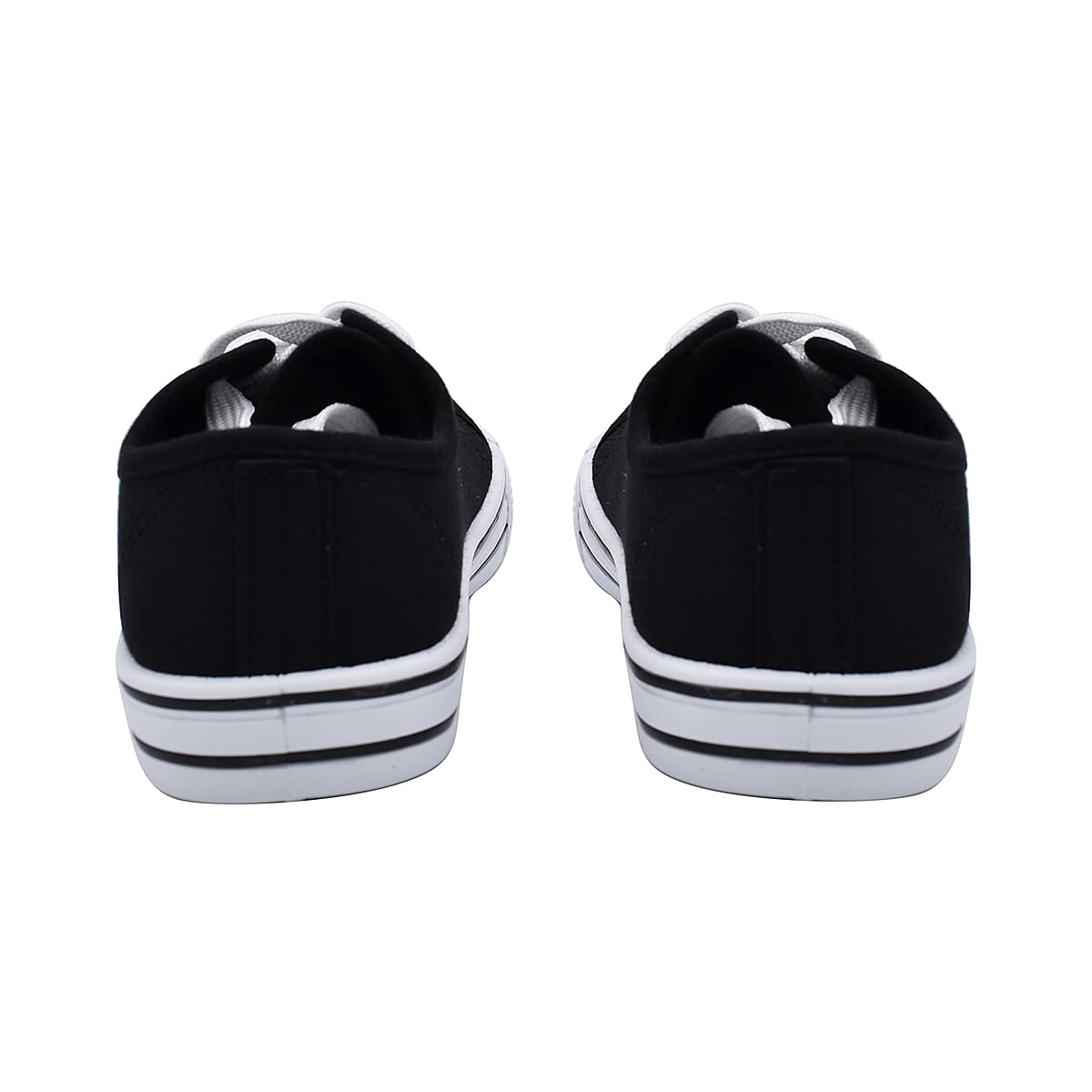 Black Star Canvas Lace Up Shoes - Size 7 (US) image number 3