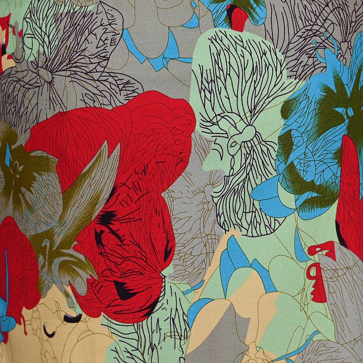 SUDARA Anju Floral Long Robe - M/L image number 3