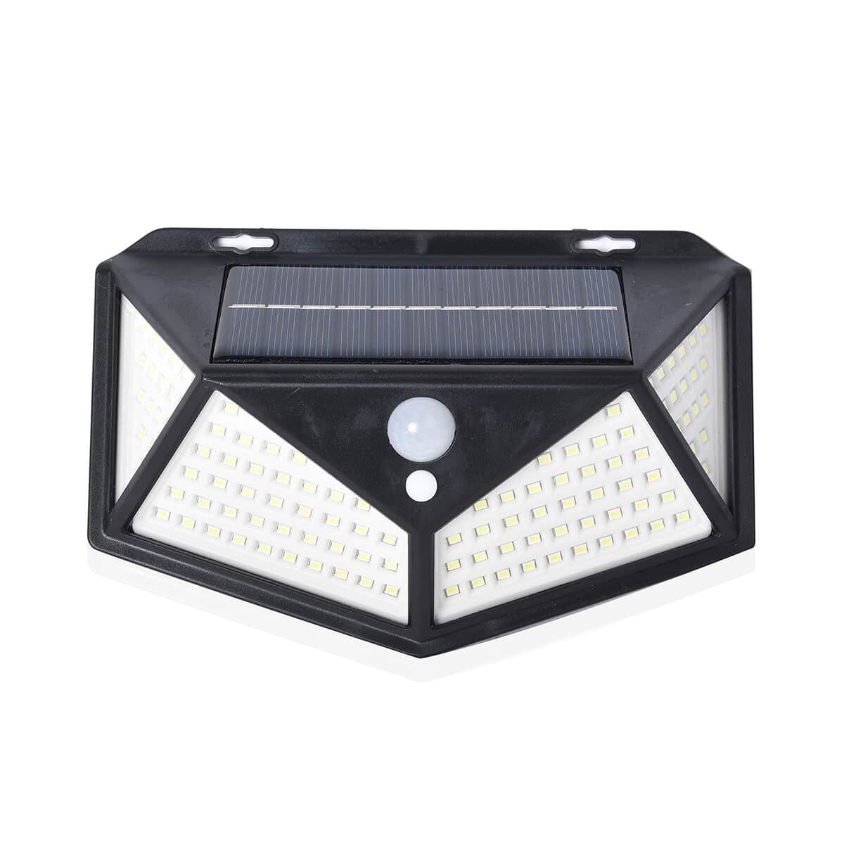 Waterproof Solar Rechargeable Motion Sensor Light with 114 LED Light, 3 Adjustment Modes and 270° Wide Angle image number 0