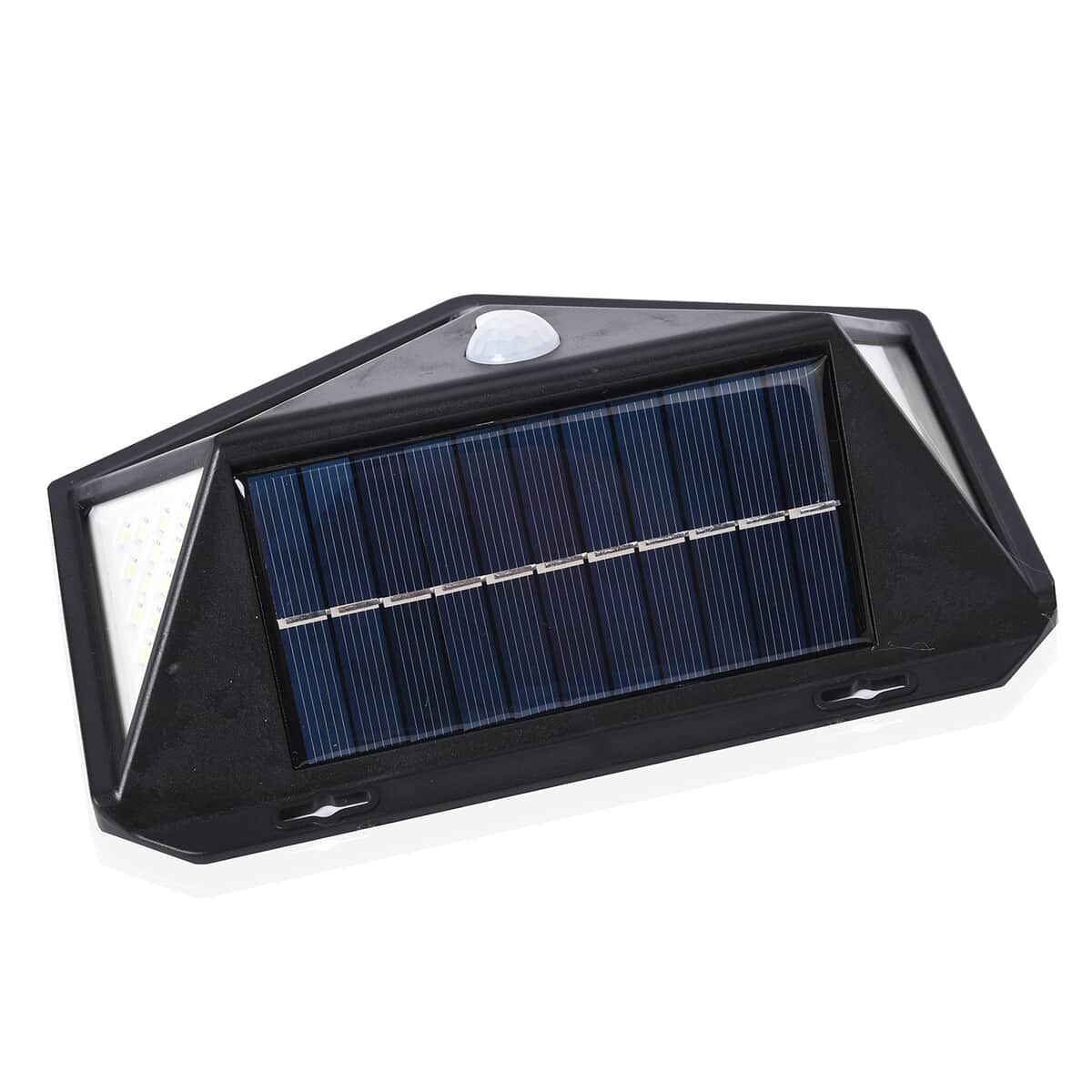 Waterproof Solar Rechargeable Motion Sensor Light with 114 LED Light, 3 Adjustment Modes and 270° Wide Angle image number 1