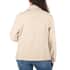 Passage Ivory Canvas Button Front Utility Style Jacket - Large image number 1