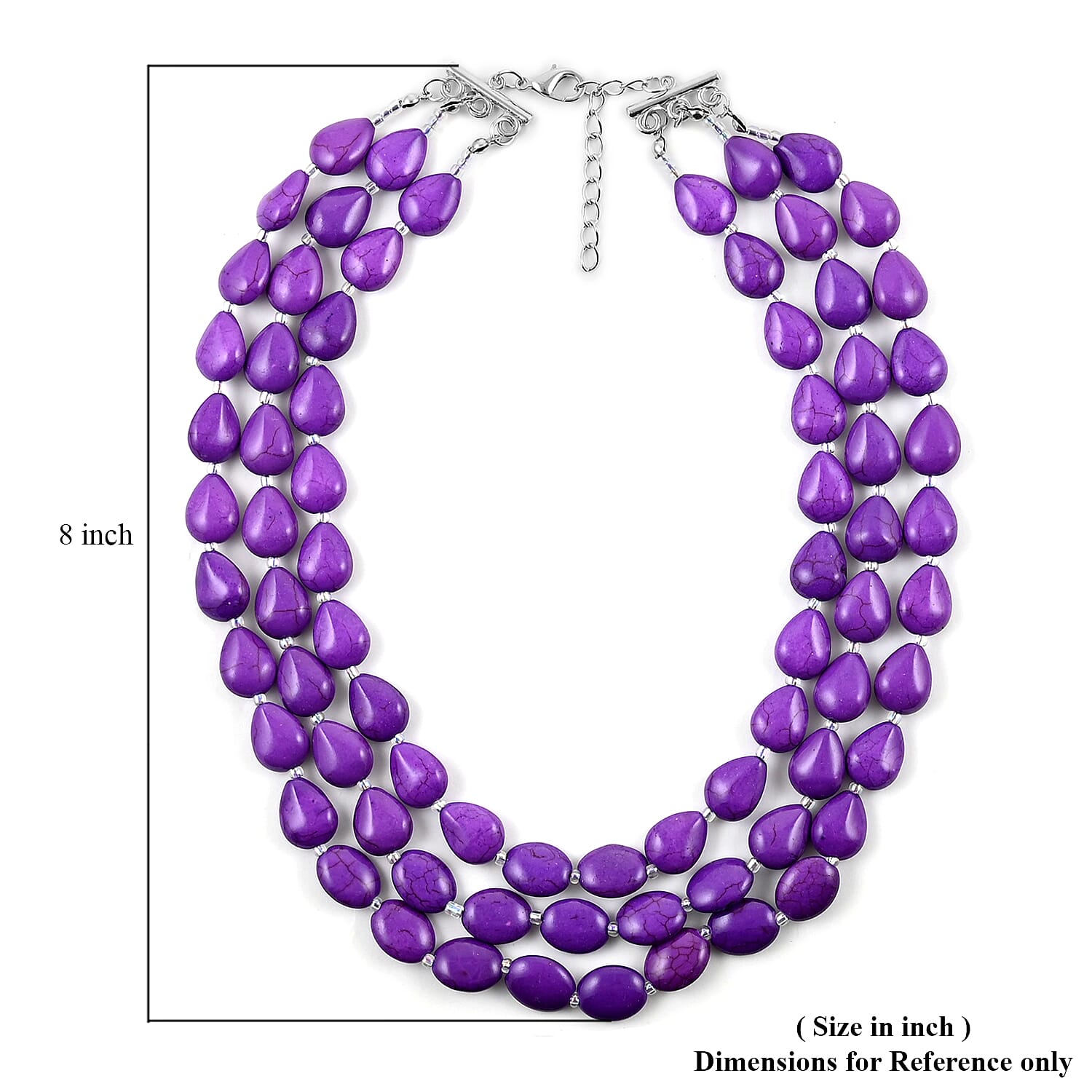 Purple Howlite - Product card gallery slide 4 (9431175725311)