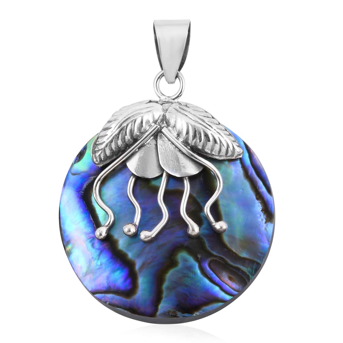 Abalone Shell Pendant in Sterling Silver image number 0