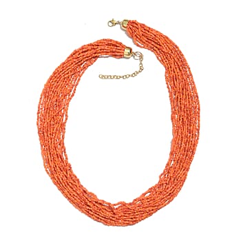 Orange Seed Bead - Product card gallery slide 1 (9431182770431)