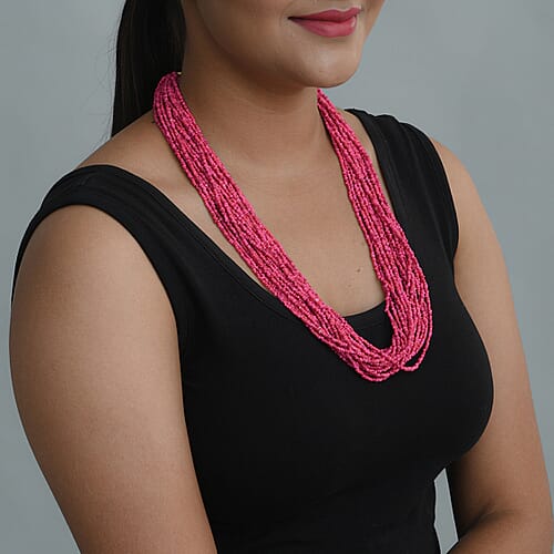 Fuchsia Seed Bead - Product card gallery slide 2 (10176785547577)