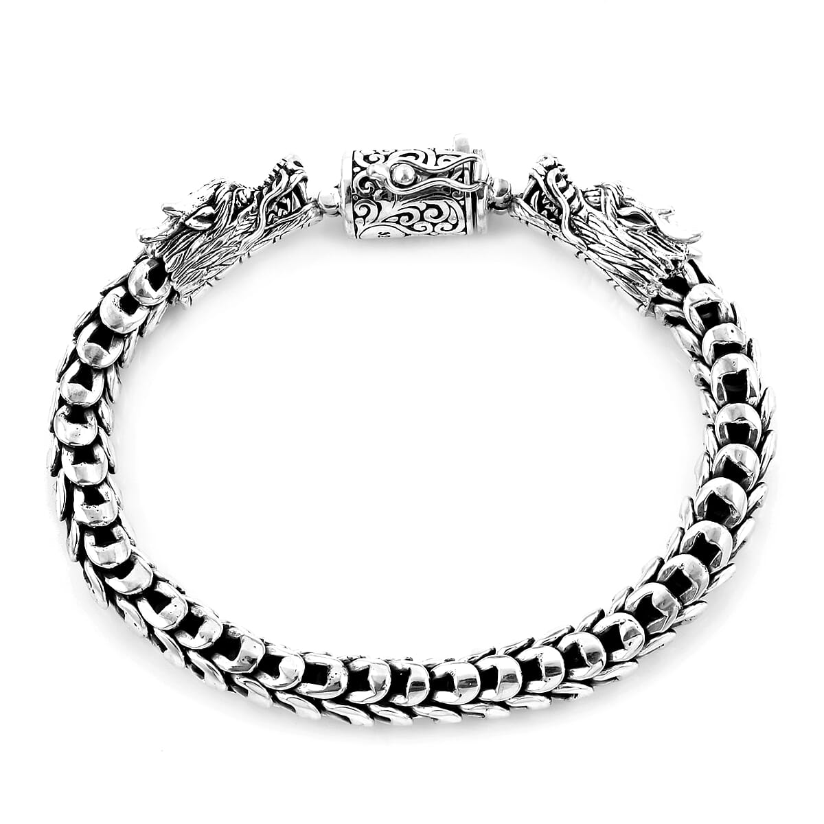 Bali Legacy Sterling Silver Chain Bracelet (8.00 In) 60.90 Grams image number 3