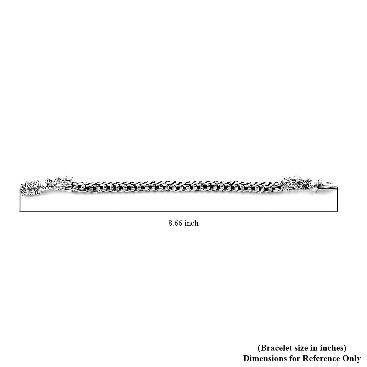 Bali Legacy Sterling Silver Chain Bracelet (8.00 In) 60.90 Grams image number 5