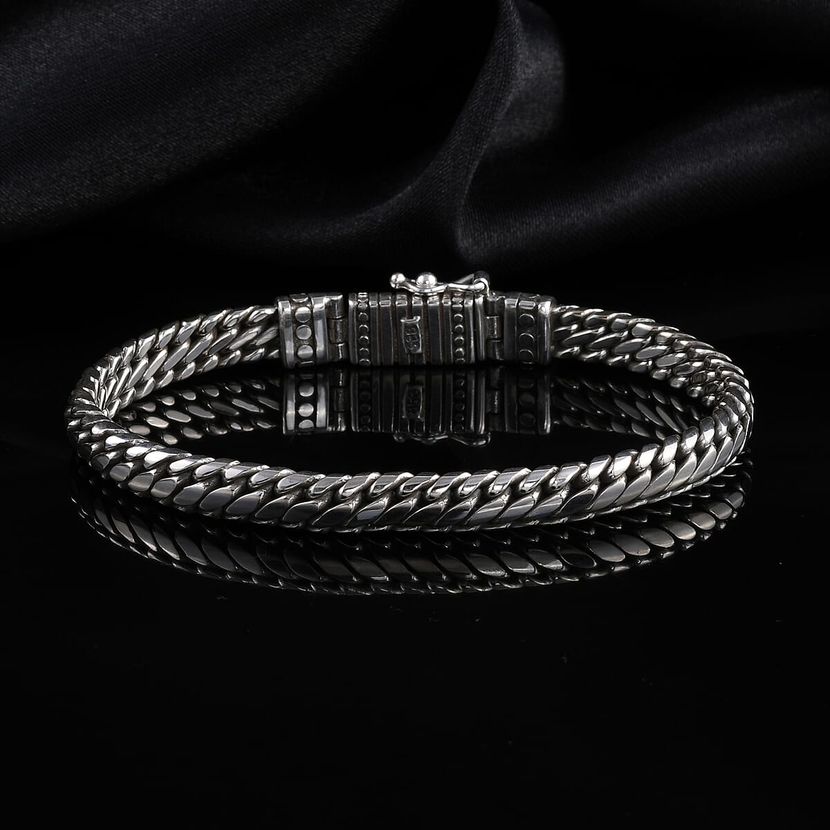 Bali Legacy Sterling Silver Chain Bracelet (7.50 In) 32.25 Grams image number 1