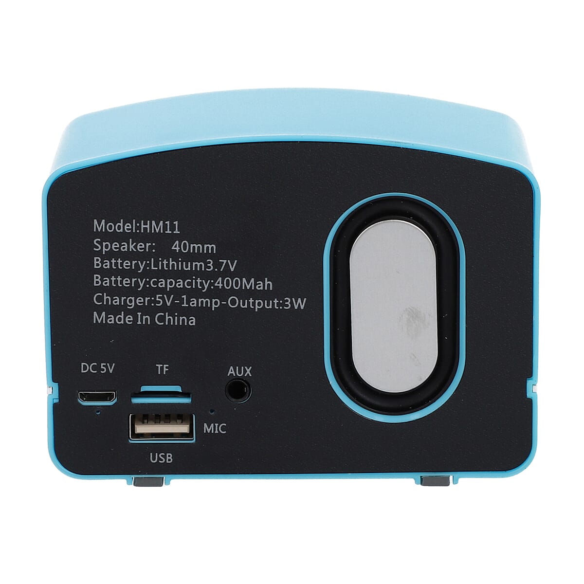 Retro Radio Inspired Multi-functional Bluetooth Speaker- Blue (Battery 400mAh) image number 6