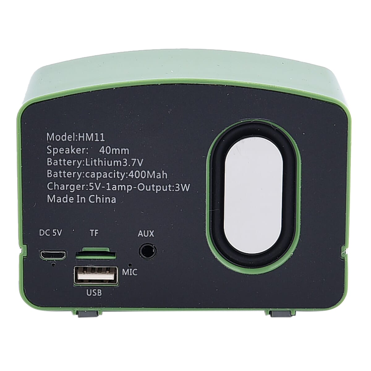 Retro Radio Inspired Multi-functional Bluetooth Speaker- Green (Battery 400mAh) image number 6